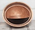 13" Cherry Two Toned Round Bowl