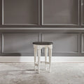 Allyson Park Console Stool in Wirebrushed White image