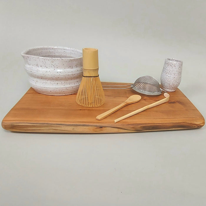 American Black Cherry Matcha Board & Set