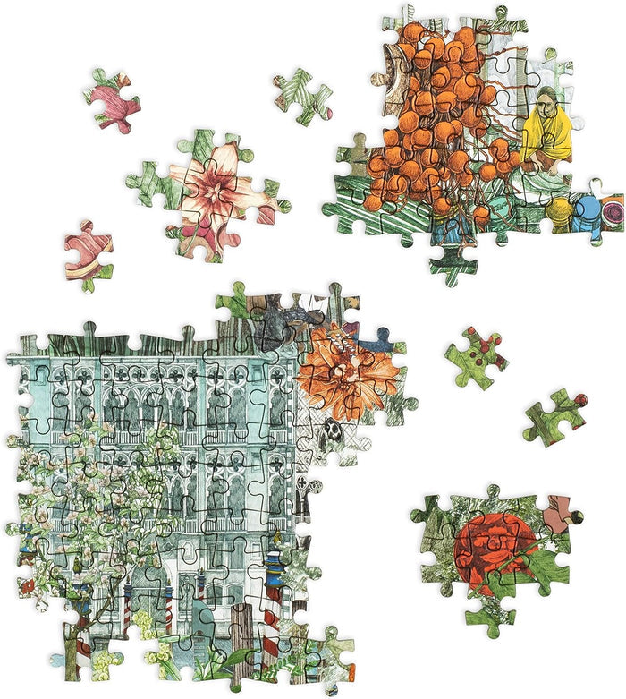 "Around the World in 50 Trees" 1000-piece Puzzle