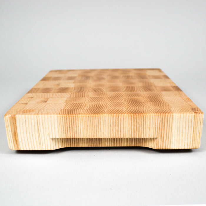 Ash End Grain Cutting Board 8 x 10 x 1.5"