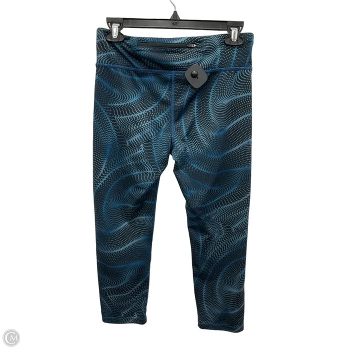 Athletic Capris By Nike Apparel In Blue, Size: M