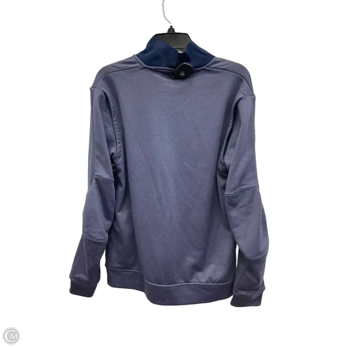 Athletic Jacket By Nike Apparel In Purple, Size: M