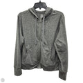 Athletic Jacket By Quince In Grey, Size: M