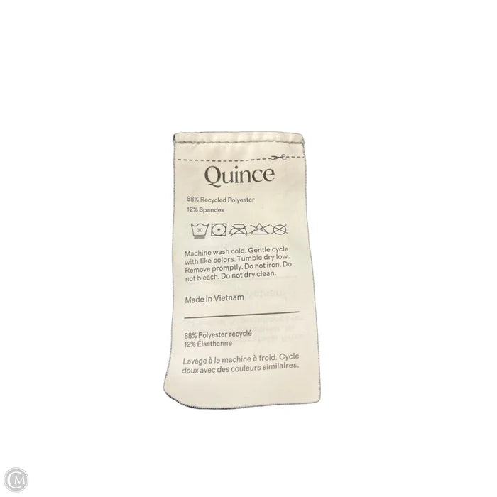 Athletic Jacket By Quince In Grey, Size: M
