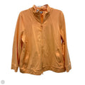 Athletic Jacket By Talbots In Orange, Size: Xlp