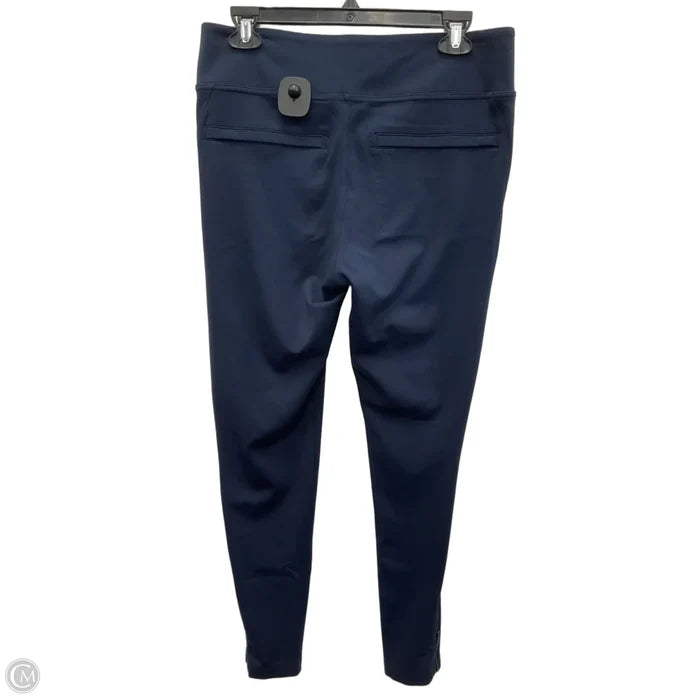 Athletic Leggings By Athleta In Navy, Size: L