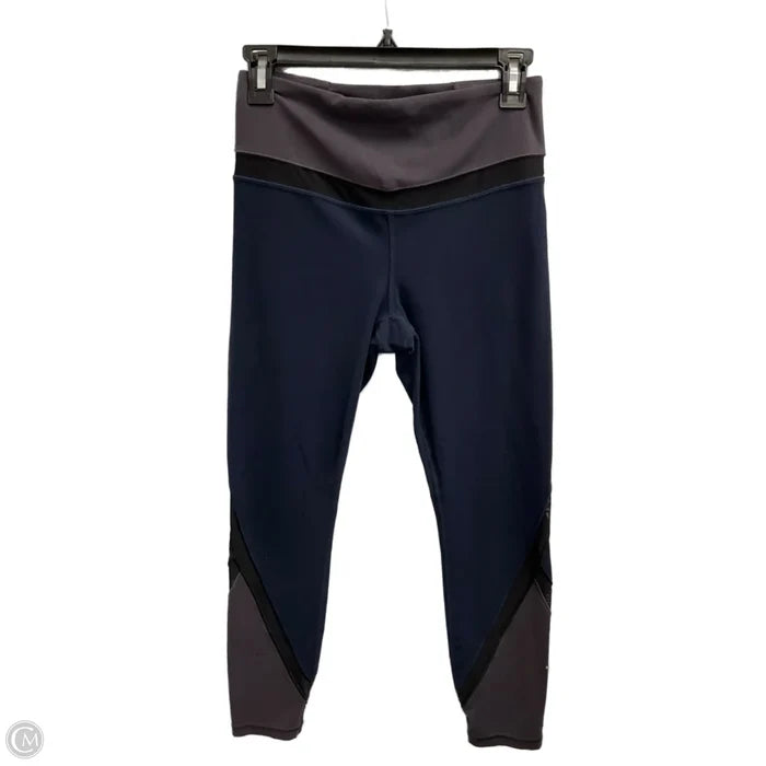 Athletic Leggings By Athleta In Navy, Size: S