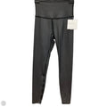 Athletic Leggings By Beyond Yoga In Black & Silver, Size: S