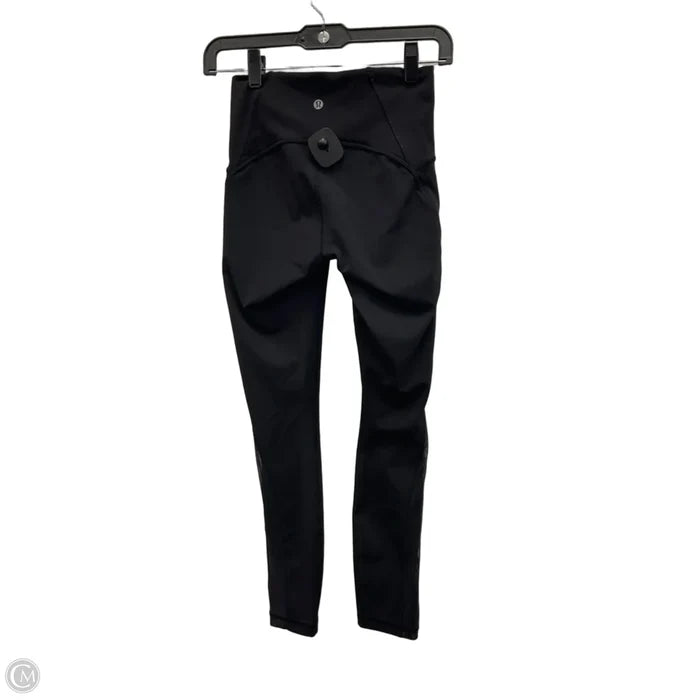 Athletic Leggings By Lululemon In Black, Size: 8
