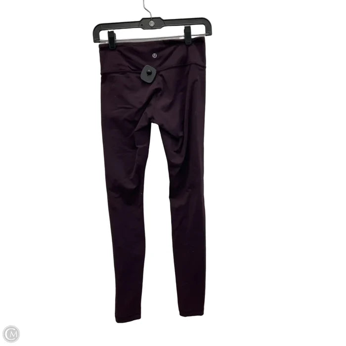 Athletic Leggings By Lululemon In Purple, Size: 6