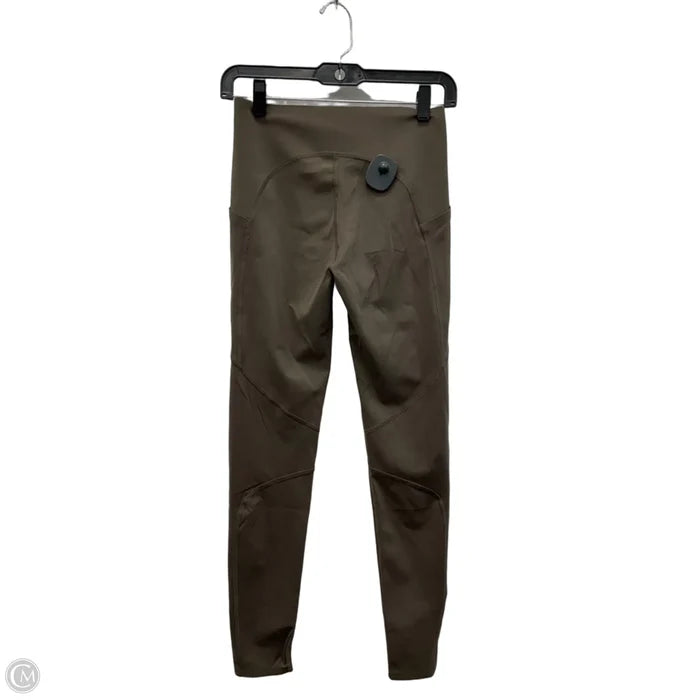Athletic Leggings By Spanx In Brown, Size: Xs