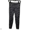 Athletic Leggings By Spanx In Grey, Size: L