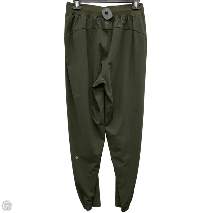 Athletic Pants By Lululemon In Green, Size: S