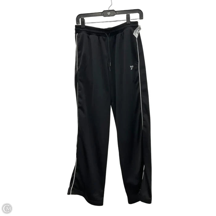 Athletic Pants By Reebok In Black & White, Size: S