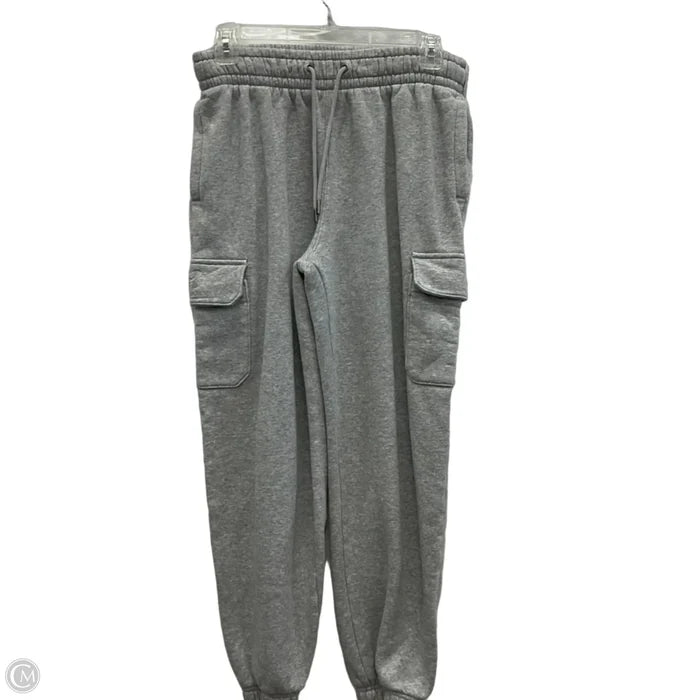 Athletic Pants By Under Armour In Grey, Size: S