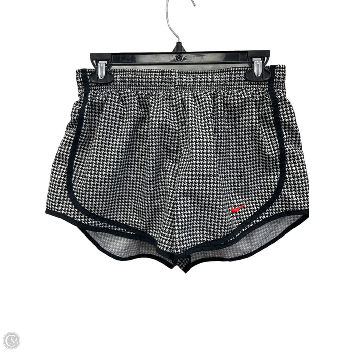 Athletic Shorts By Nike Apparel In Black & White, Size: M