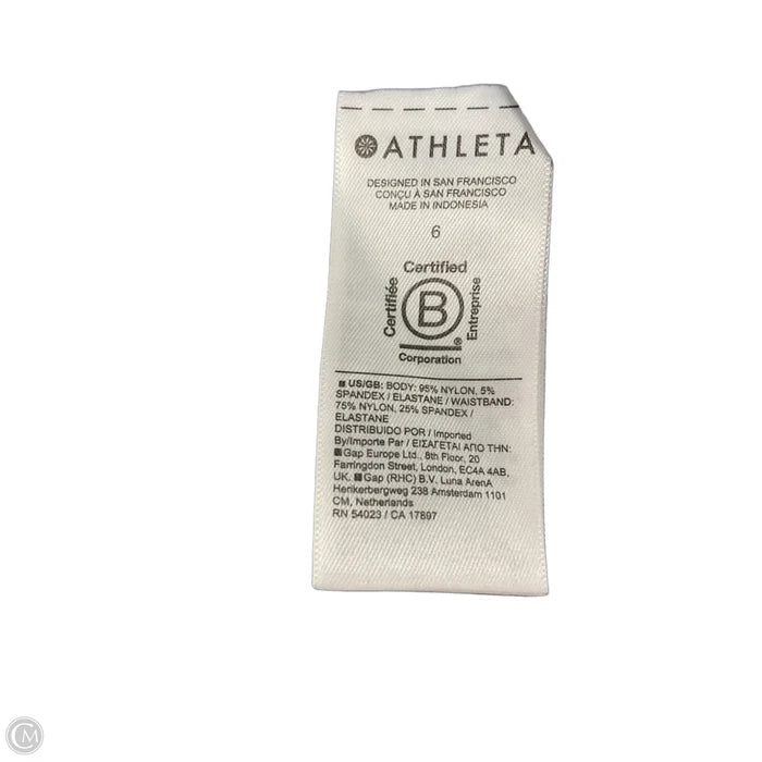 Athletic Shorts By Athleta In Grey, Size: S