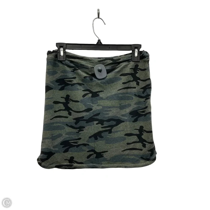 Athletic Skirt By Sundry In Camouflage Print, Size: S