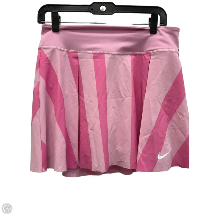Athletic Skort By Nike Apparel In Pink, Size: M