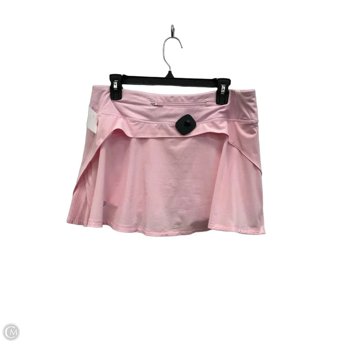 Athletic Skort By Lululemon In Pink, Size: 10