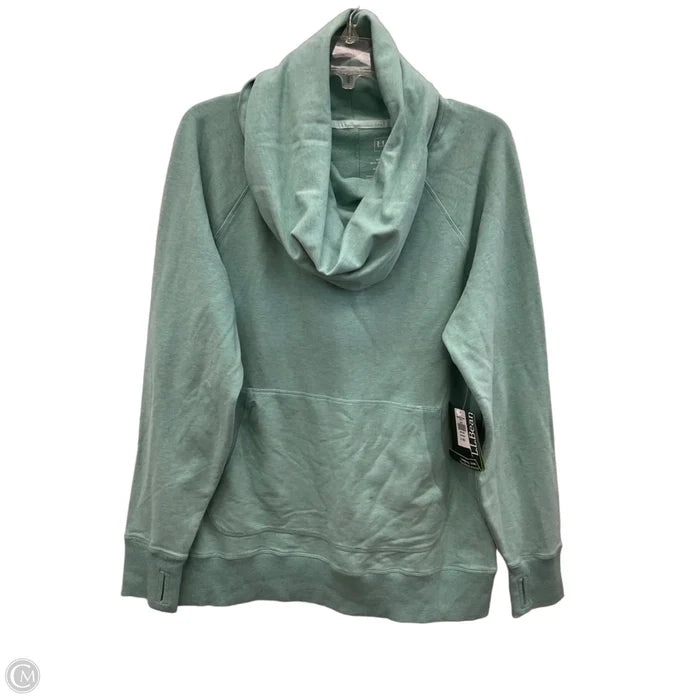 Athletic Sweatshirt Collar By L.l. Bean In Blue, Size: Xl