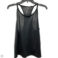 Athletic Tank Top By Nike Apparel In Black, Size: M