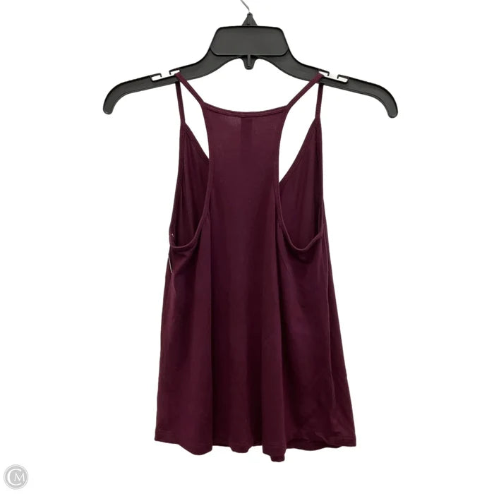 Athletic Tank Top By Athleta In Maroon, Size: Xxs