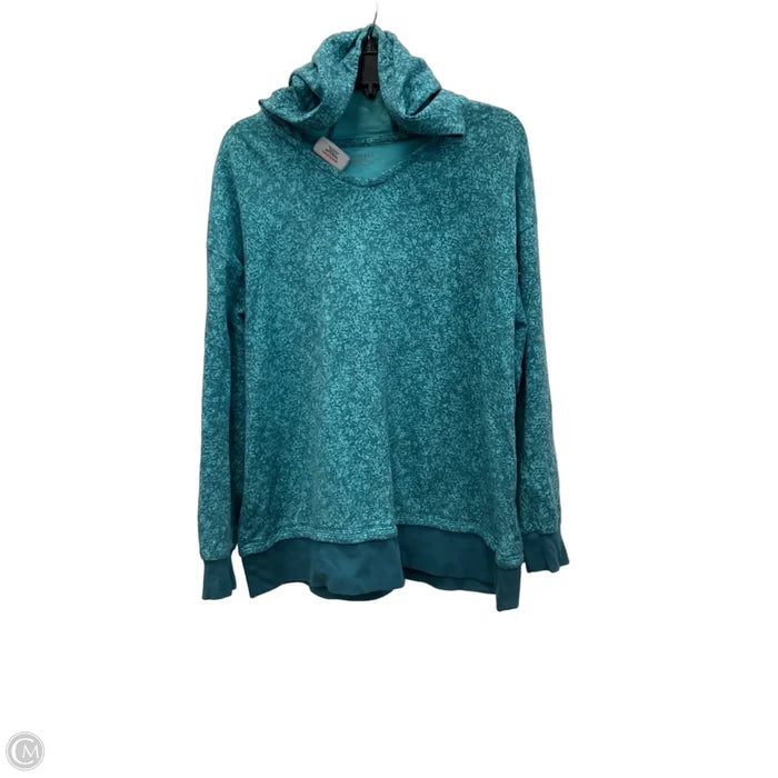 Athletic Top Long Sleeve Crewneck By Athleta In Blue, Size: L