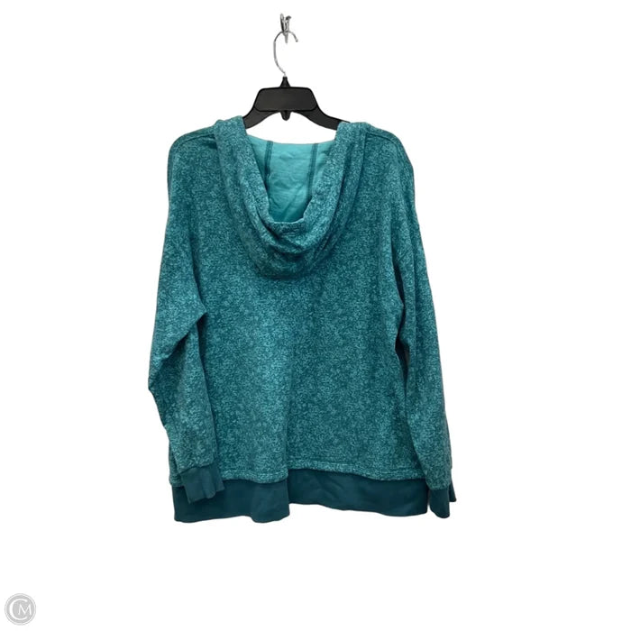 Athletic Top Long Sleeve Crewneck By Athleta In Blue, Size: L