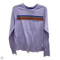 Athletic Top Long Sleeve Crewneck By Brooks In Purple, Size: L