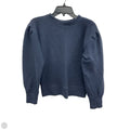 Athletic Top Long Sleeve Crewneck By Cmb In Blue, Size: M