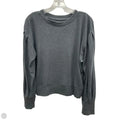 Athletic Top Long Sleeve Crewneck By Cmb In Grey, Size: M