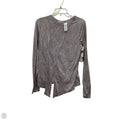Athletic Top Long Sleeve Crewneck By Joy Lab In Purple, Size: S