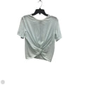 Athletic Top Short Sleeve By Lululemon In White, Size: S