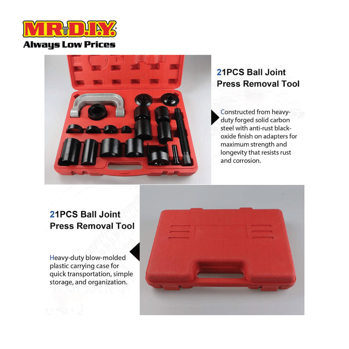 Ball Joint Master Adapter Set (21 Pcs)