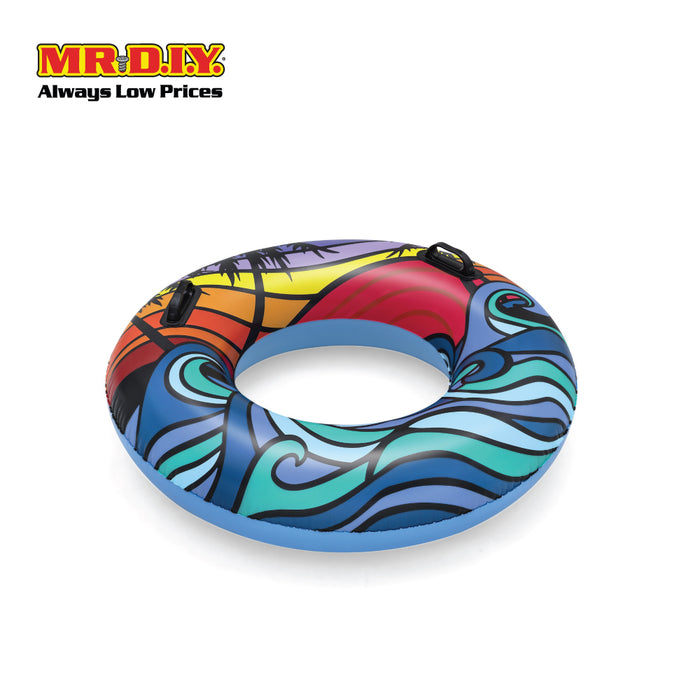 BESTWAY Coastal Castaway Inflatable Swim Tube Seaside Design (91cm)