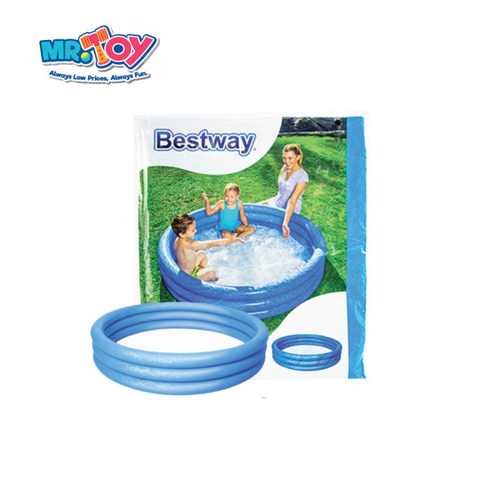 BESTWAY Metallic 2-Ring Inflatable Pool (1.52m X 30cm)