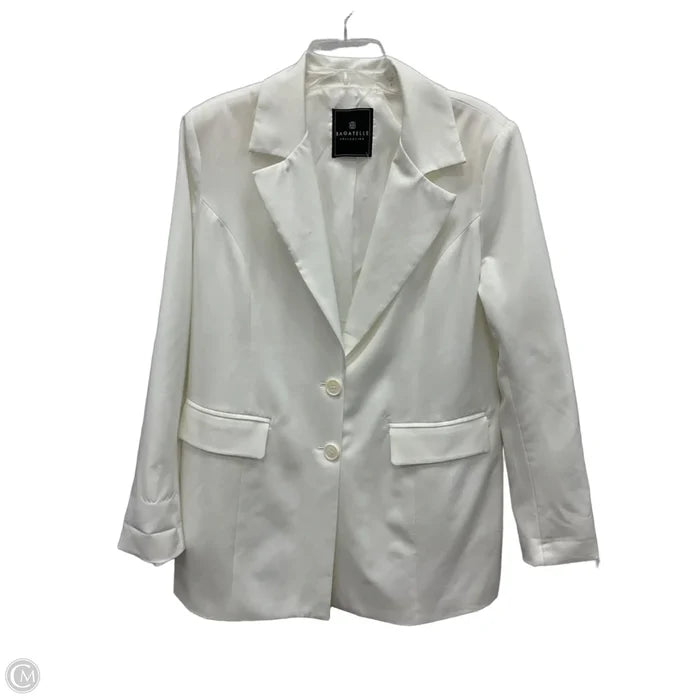 Blazer By Bagatelle In White, Size: L