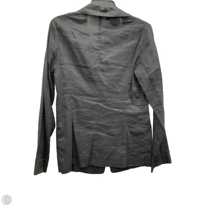 Blazer By Eileen Fisher In Grey, Size: S