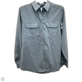 Blouse Long Sleeve By Chicos In Blue, Size: S