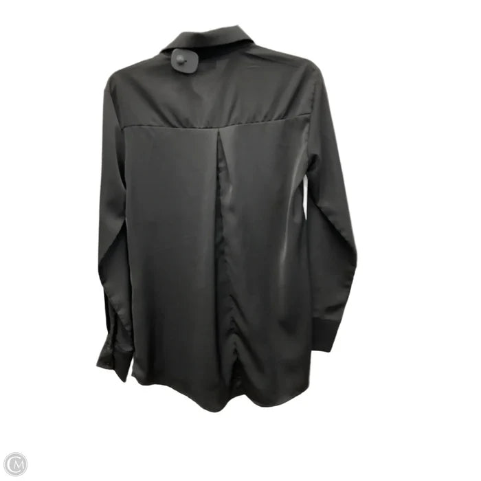 Blouse Long Sleeve By Hyfve In Black, Size: S