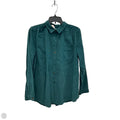Blouse Long Sleeve By J. Jill In Teal, Size: M