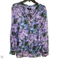 Blouse Long Sleeve By Kut In Purple, Size: M