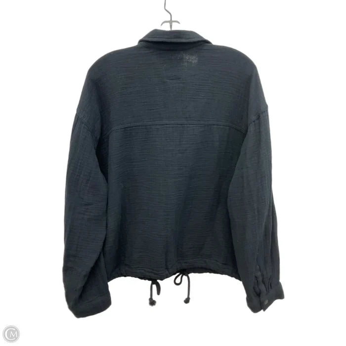 Blouse Long Sleeve By Sonoma In Black, Size: Xxl