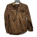 Blouse Long Sleeve By Talbots In Animal Print, Size: Sp
