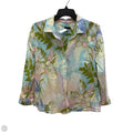 Blouse Long Sleeve By Talbots In Floral Print, Size: Lp