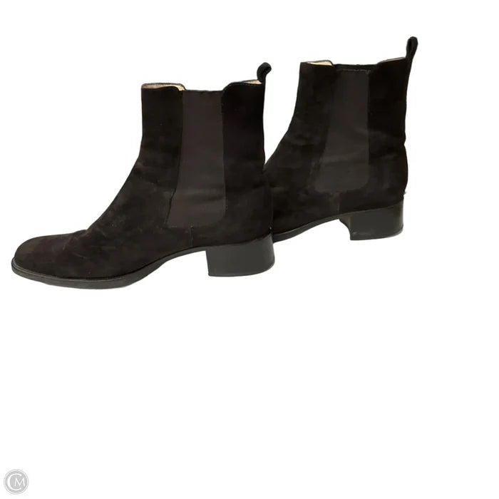Boots Ankle Flats By Ann Taylor In Brown, Size: 8