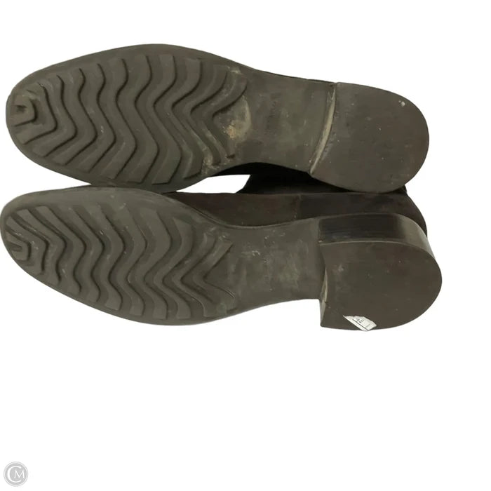 Boots Ankle Flats By Ann Taylor In Brown, Size: 8