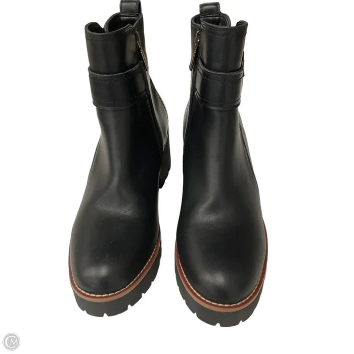 Boots Ankle Flats By Blondo In Black, Size: 8